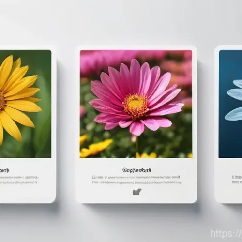 앱 개발을 위한 크로스플랫폼 프레임워크 - Here are three image generation prompts in English, designed to be detailed and adhere to the specif...